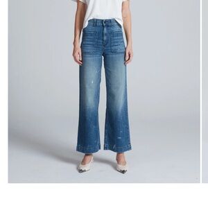 ASKK Sailor Pant Mulholland Blue Wide-Leg Jeans